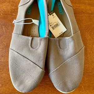 Bongo Grey Slip Ons